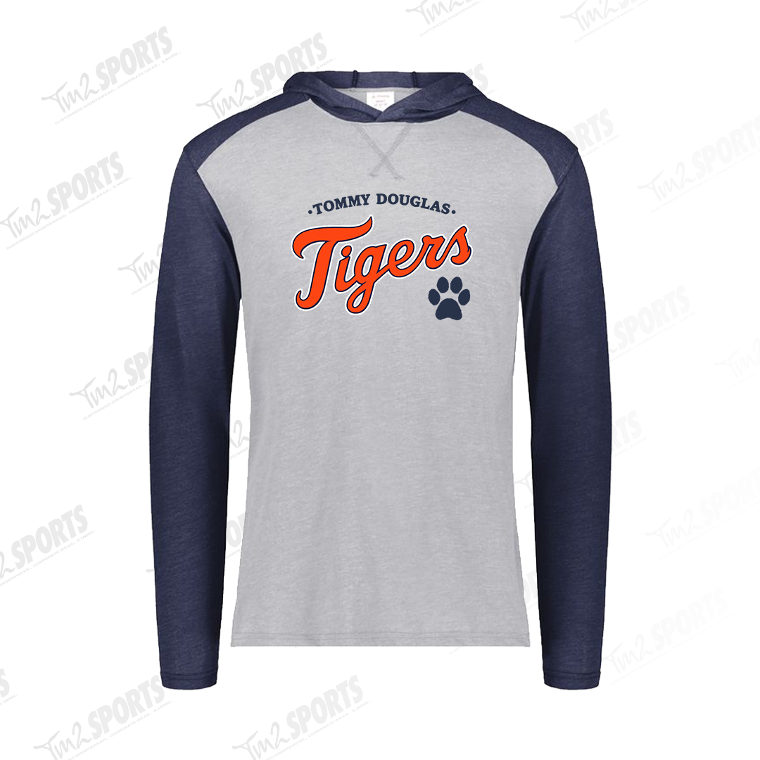 TOM26 - Gameday Vintage Hoodie - Navy/Grey