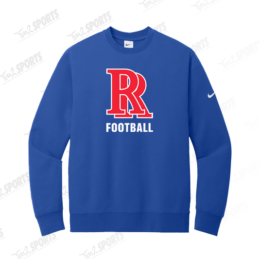 RIFF26 - Nike Club Fleece Sleeve Swoosh Crew - Royal
