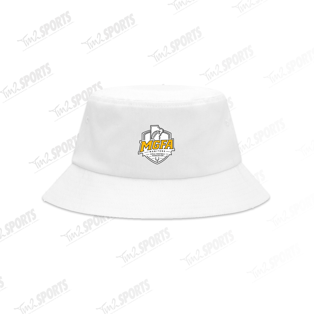 MGFA26 - Cotton Twill Bucket Hat - White