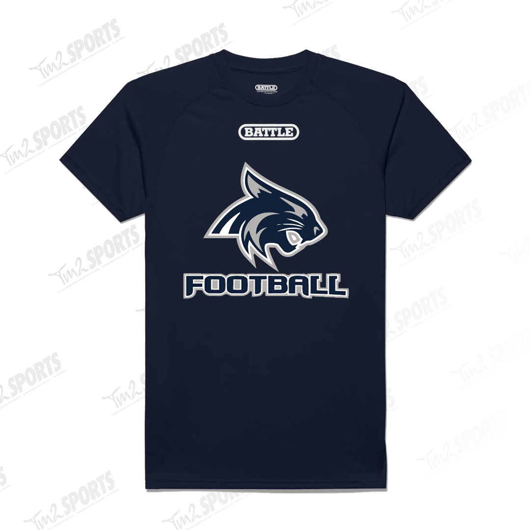BISB26 - BATTLE Team Short Sleeve Tee - Navy