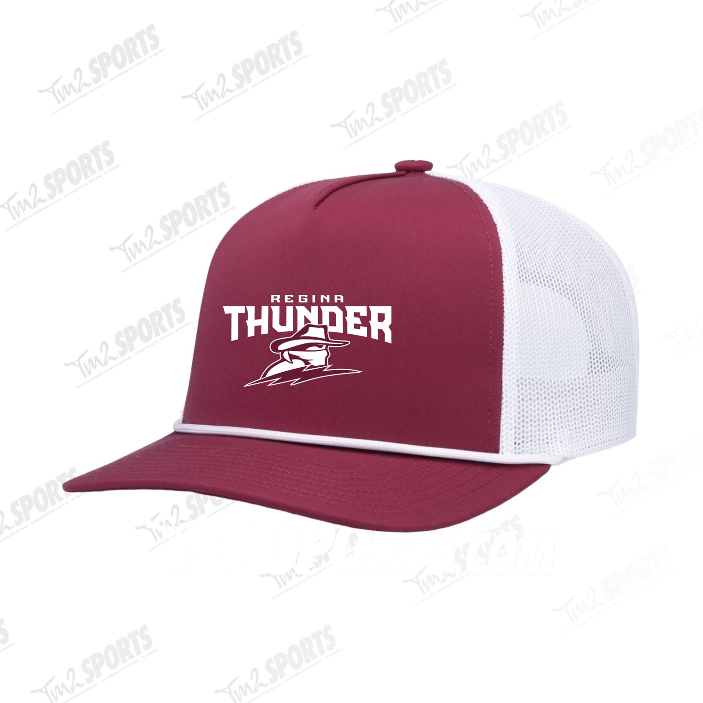 26RTFAN - Weekender Trucker Cap - Maroon/White