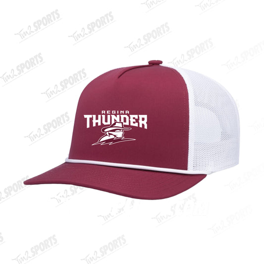 26RTFAN - Weekender Trucker Cap - Maroon/White