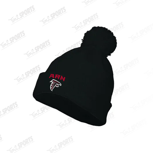 KARN25 - Pom Beanie - Black