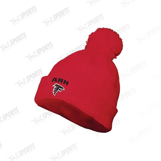 KARN25 - Pom Beanie - Red