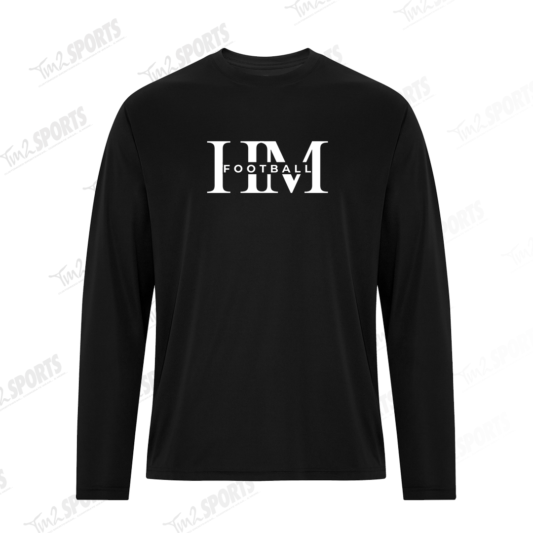 HMF26 - Essential Performance Long Sleeve Tee - Black