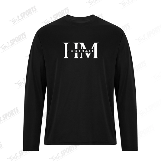 HMF26 - Essential Performance Long Sleeve Tee - Black
