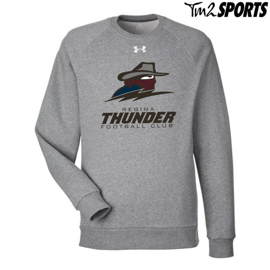 PLAY25 - Under Armour Rival Fleece Sweatshirt - Grey
