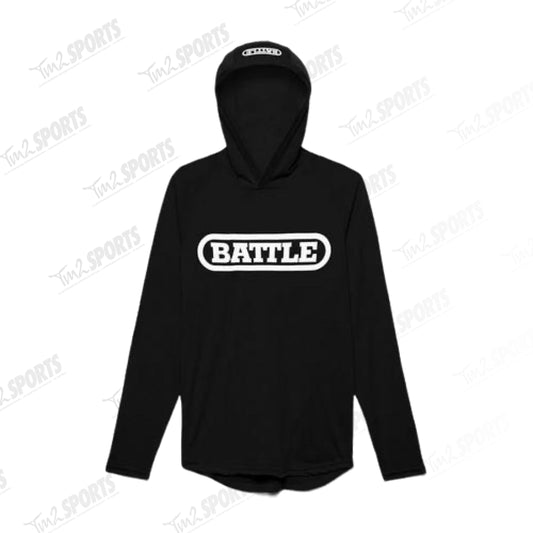BATTLE Light Action Hoodie - Black