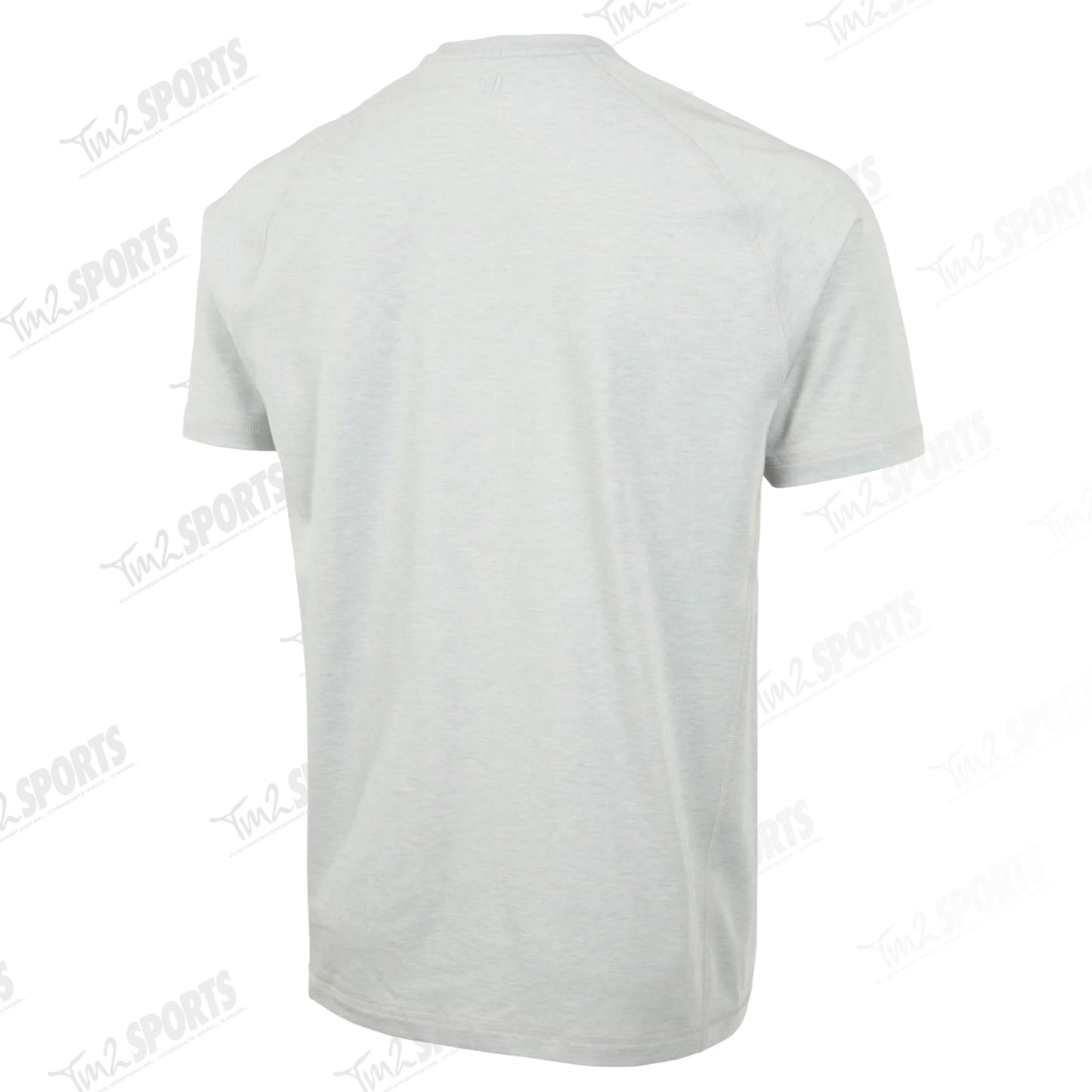 SUNICE Men's Grant Kinetic Short-Sleeve Performance Crew Neck T-Shirt - Down Grey Melange