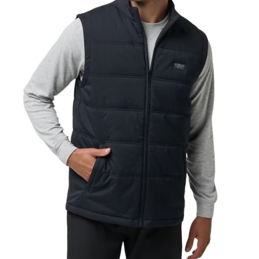 TravisMathew Palisades Puffer Vest - Black
