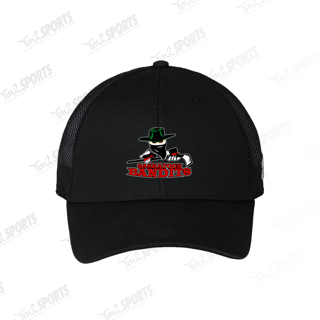 BAND26 - Under Armour Team Mid Trucker Cap - Black