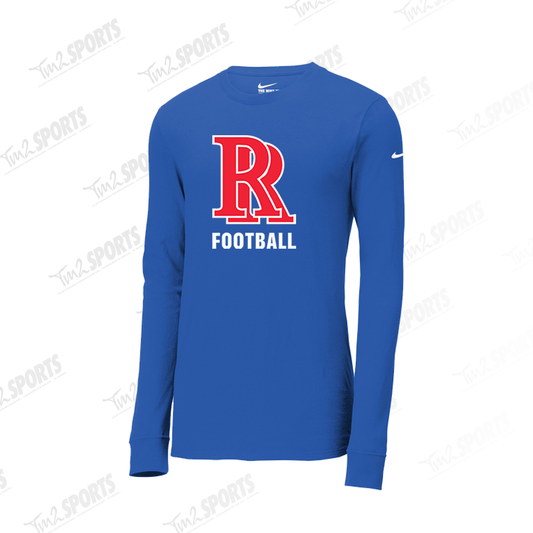 RIFF26 - Nike Dri-FIT Cotton/Poly Long Sleeve Tee - Royal