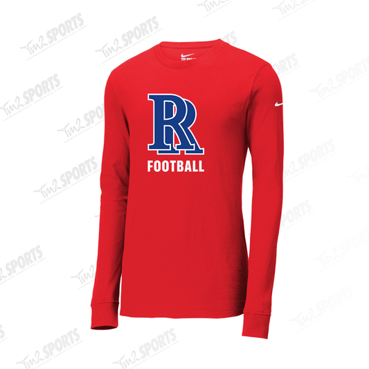 RIFF26 - Nike Dri-FIT Cotton/Poly Long Sleeve Tee - Red