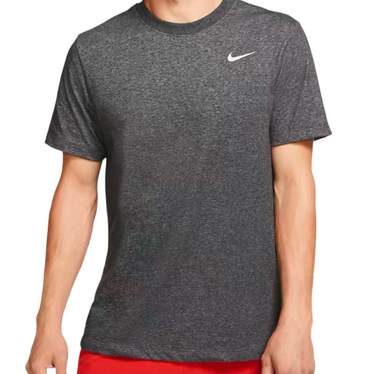 Nike DRI-FIT Fitness T-shirt - Black Heather
