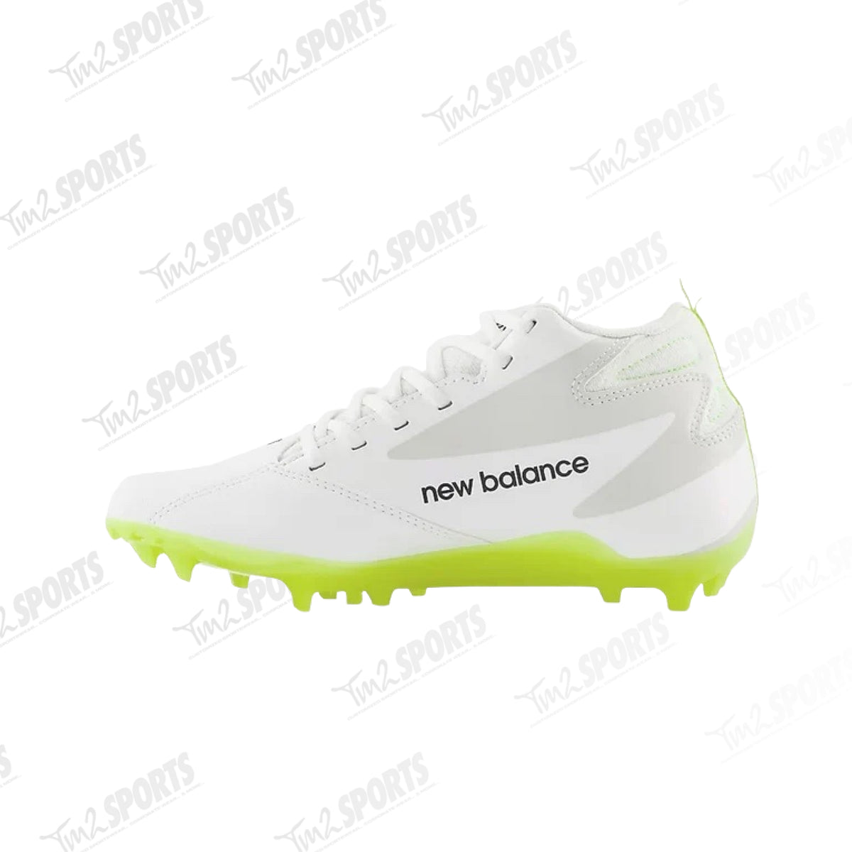 New Balance - Unisex Rush v4 Mid Cleats White
