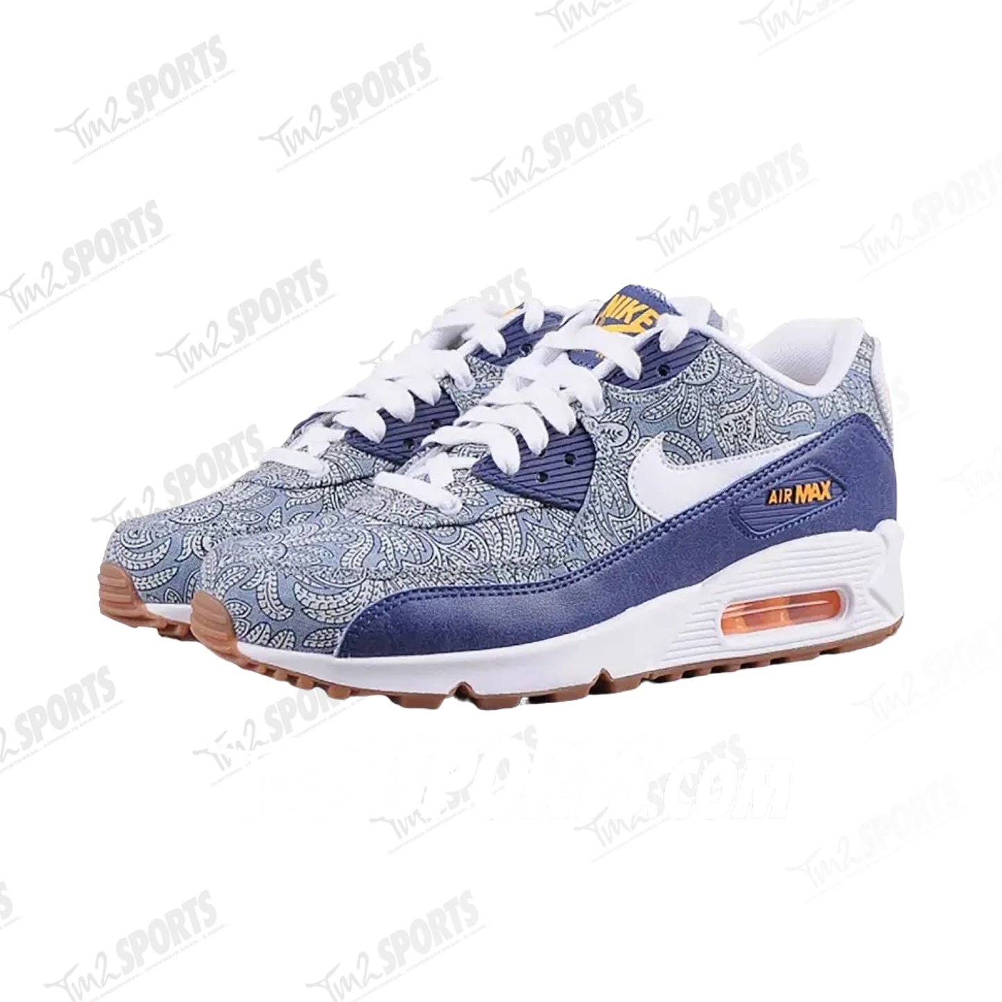 Nike Womens Air Max 90 Liberty - Blue Recall