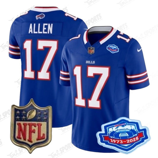 NFL Replica Fan Jerseys - Allen #17 Bills