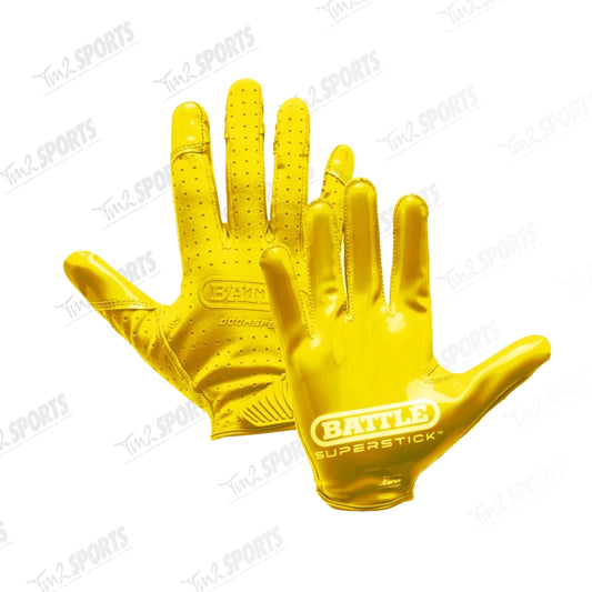 Battle Doom Speed Receiver Gloves - Yellow