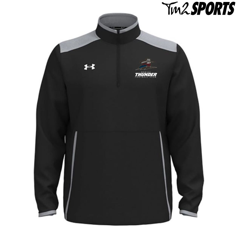 PLAY25 - Under Armour Motivate 3.0 Long Sleeve Half-Zip - Black