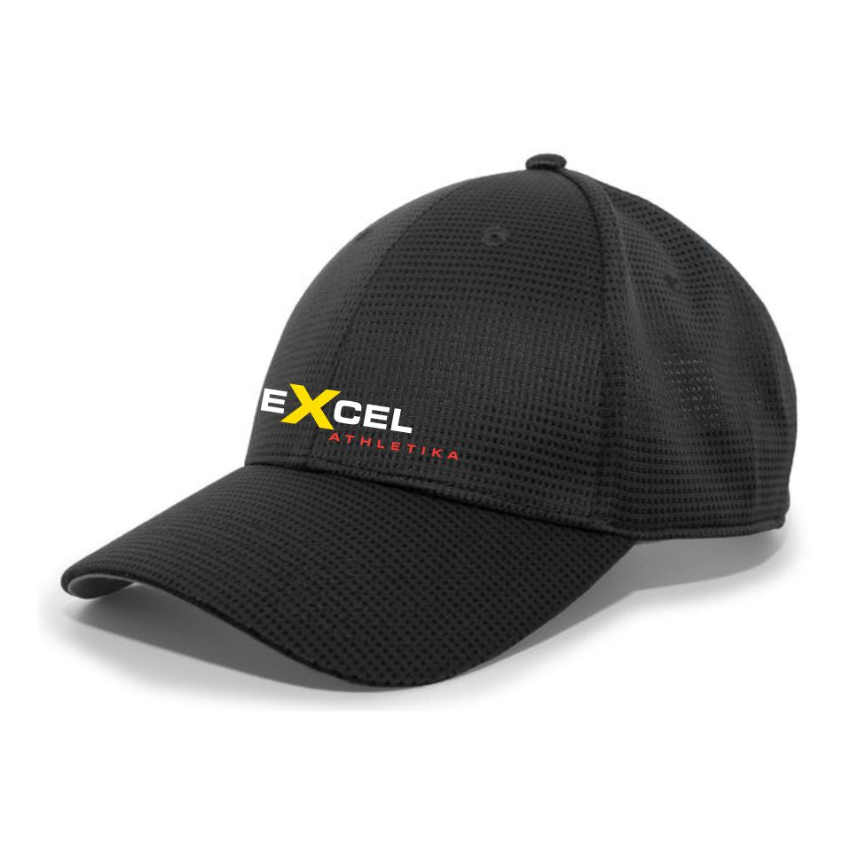 EX24  - Air-Tec Performance Hook&Loop Adjustable Cap - Black