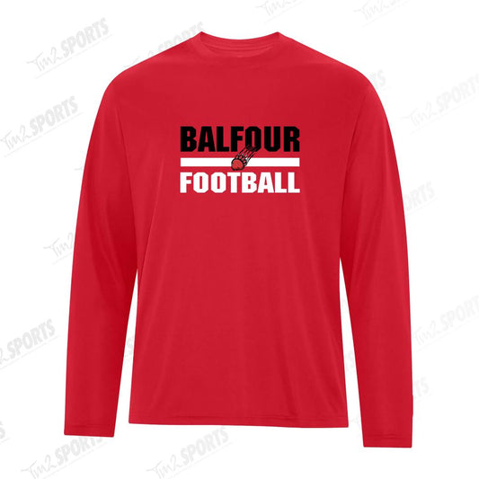 BFFB25 - Essential Performance Long Sleeve Tee - Red