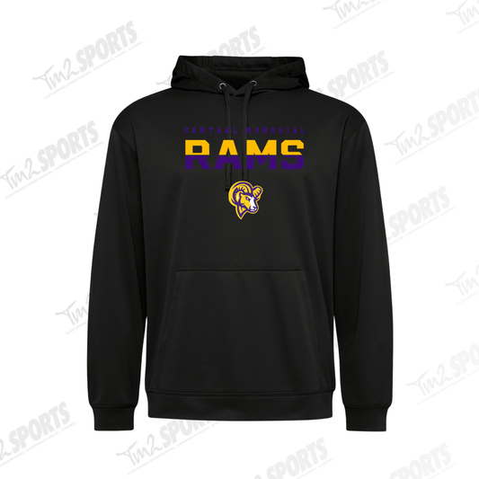CMHS26 - Essential Performance Hoodie - Black