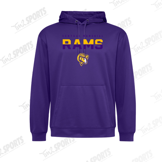 CMHS26 - Essential Performance Hoodie - Purple