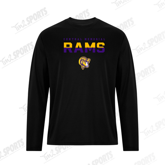 CMHS26 - Essential Performance Long Sleeve Tee - Black