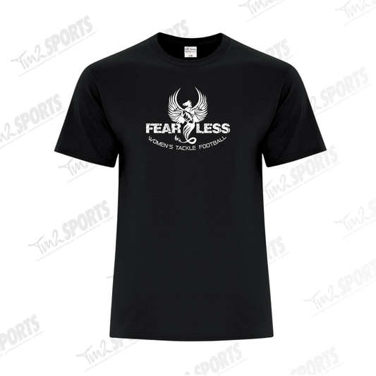 FANFEAR26 - Everyday Cotton Blend Tee - Black