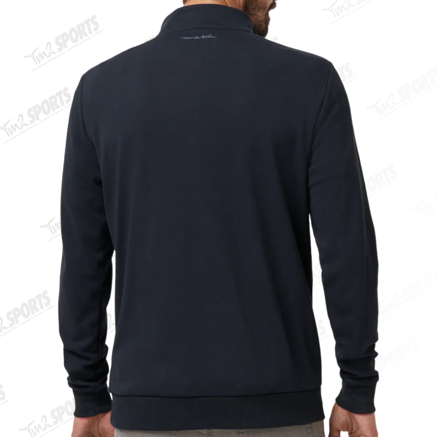 Travis Mathew Cloud Quarter Zip - Black