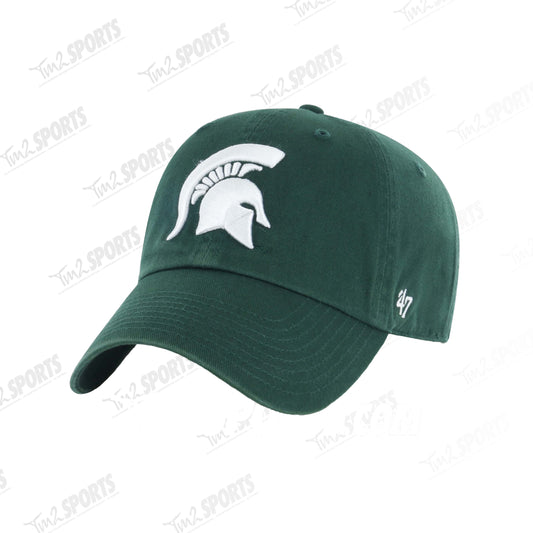 '47 Brand Men's NCAA Michigan State Spartans Clean-Up Cap
