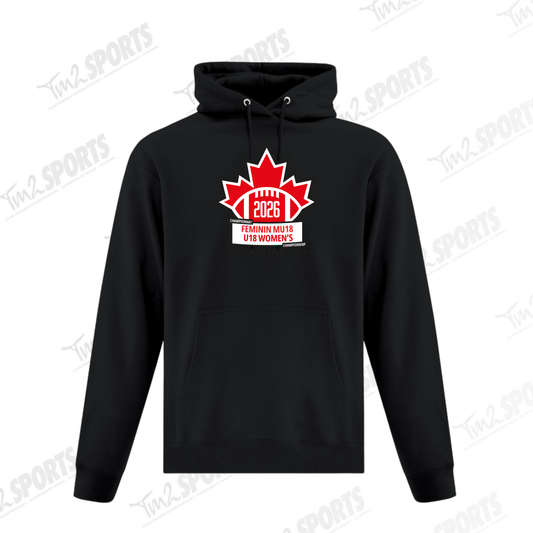 WOM26 - Everyday Fleece Hoodie - Black