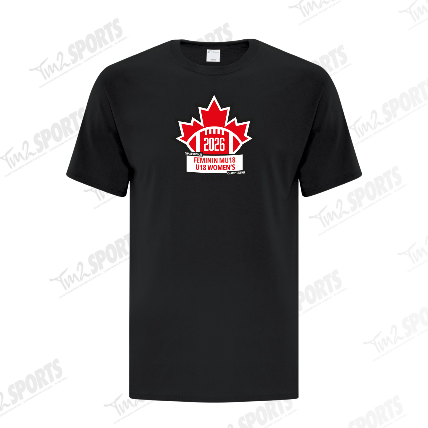 WOM26 - Everyday Cotton Blend Tee - Black