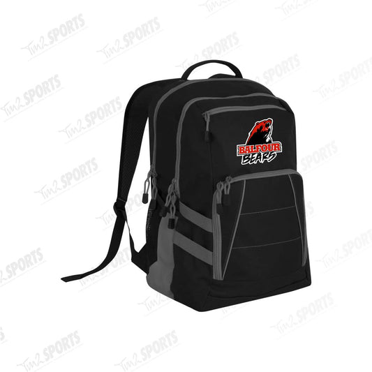 BSPI25 - Varcity Backpack - Black/Grey