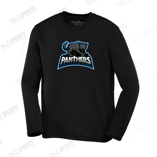 STSP25 - Pro Team Poly Long Sleeve Tee - Black