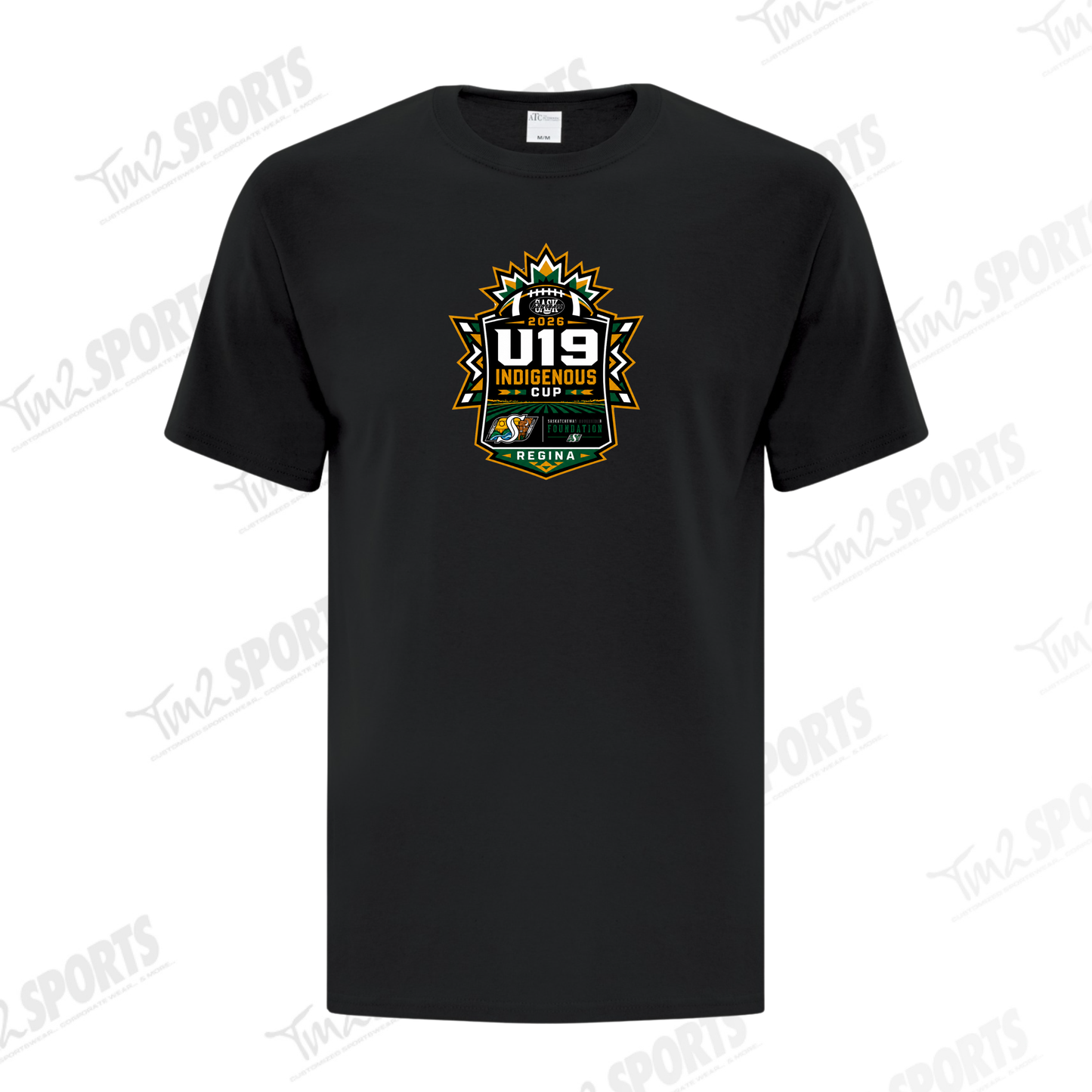 IND26 - Everyday Cotton Blend Tee- Black