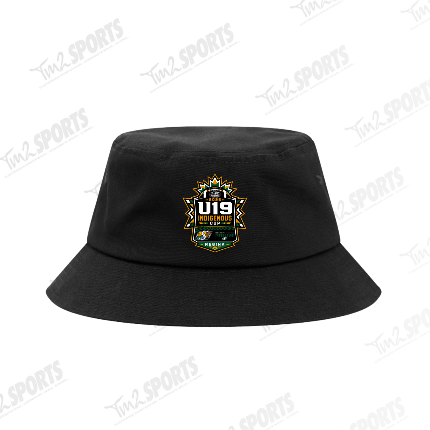 IND26 - Everyday Cotton Twill Bucket Hat - Black