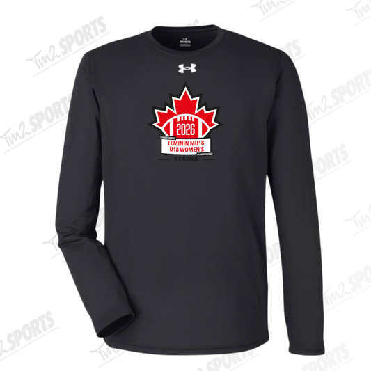 WOM26 - Under Armour Tech™ Long Sleeve T-Shirt - Black