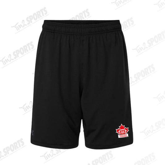 WOM26 - Pocketed 7" Performance Shorts - Black