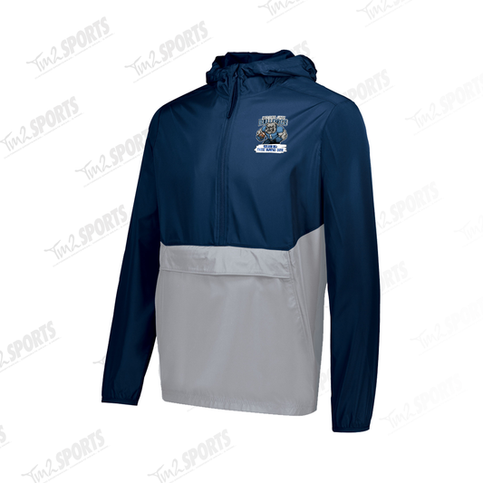 MJBU25 - Pack Pullover - Adult Navy/Grey - Youth All Navy