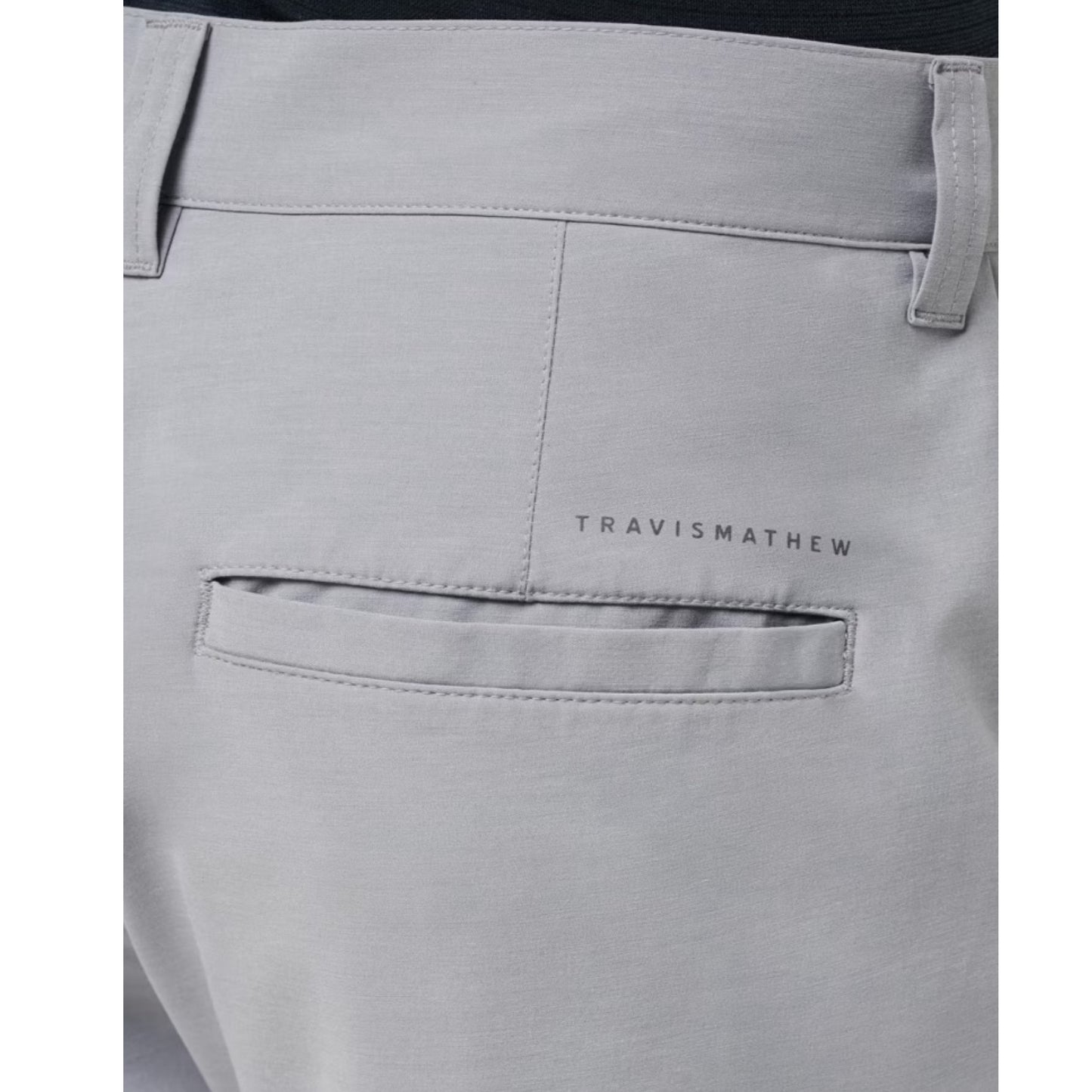 TravisMathew Tech Chino Shorts 8in - Heather Sleet