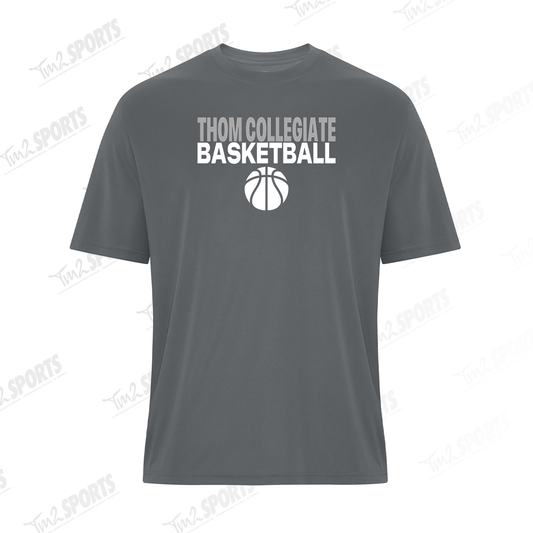 THATH25 - Essential Performance Tee - Coal Grey