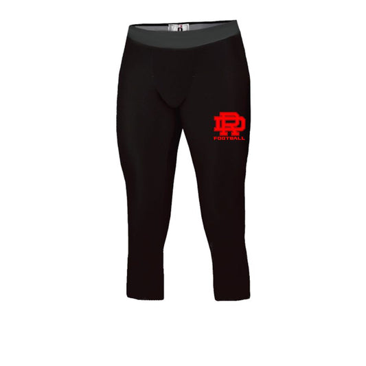 DFB25 - Compression Tights Calf Length - Black