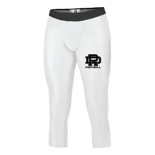 DFB25 - Compression Tights Calf Length - White