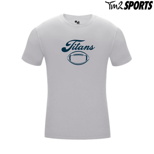 TITAN25 - Pro Compression Crew - Silver