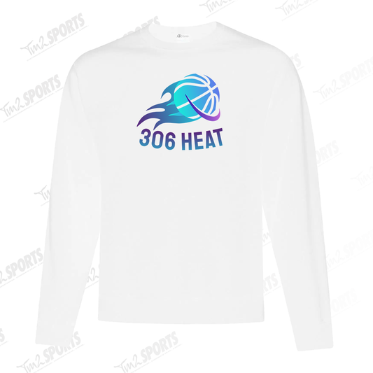 HEAT25 - Fleece Crewneck Sweatshirt - White