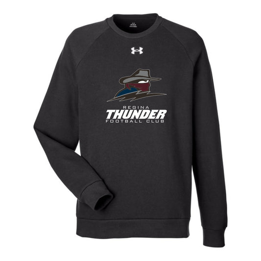 RTPLAY24 - Under Armour Men's Rival Fleece Sweatshirt - Black