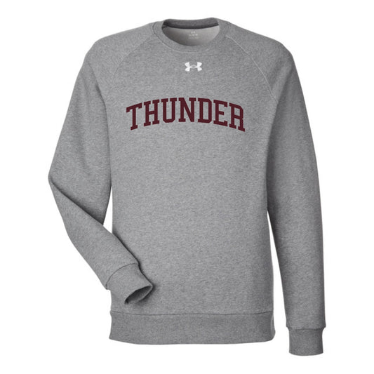 RTPLAY24 - Under Armour Men's Rival Fleece Sweatshirt - Grey
