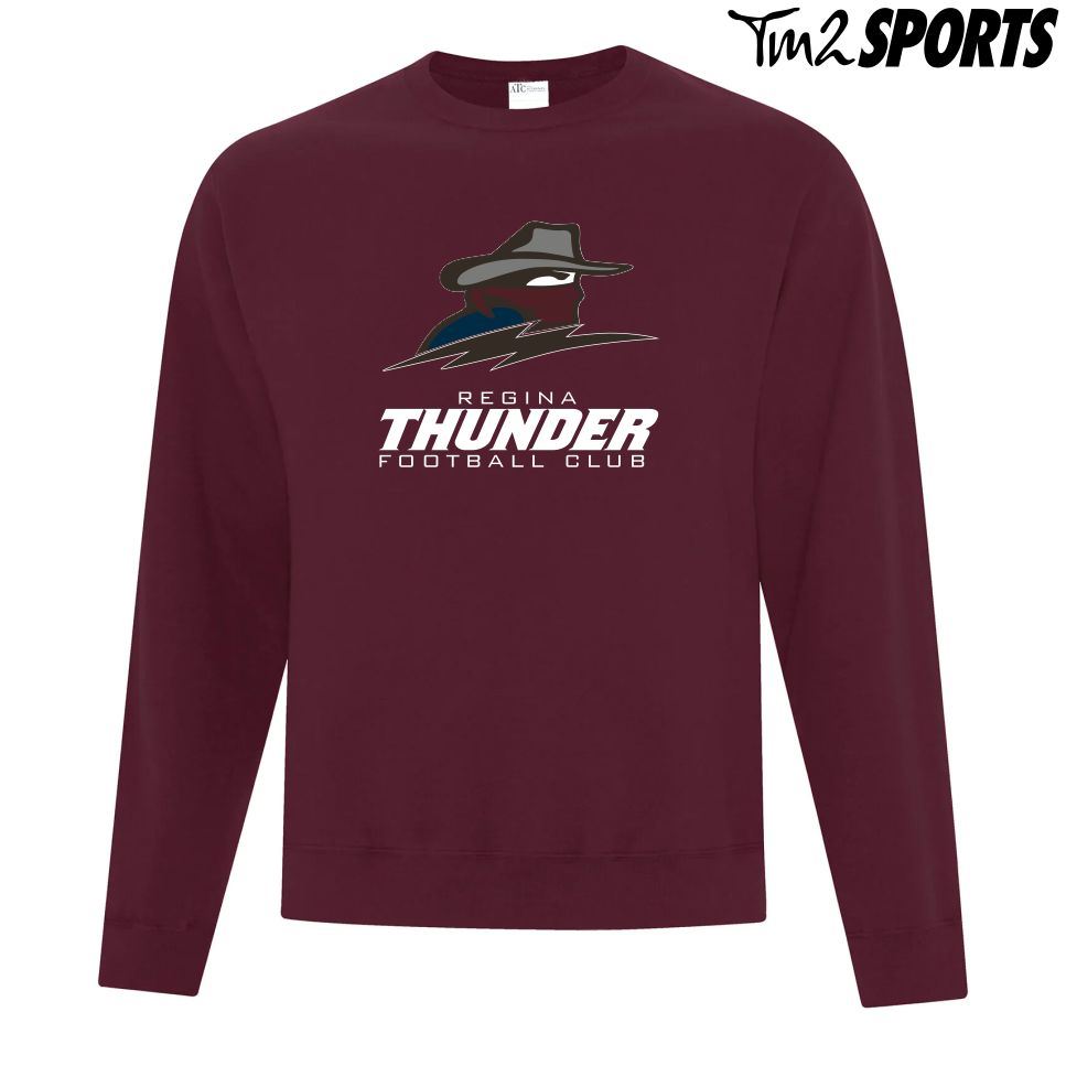 RTFAN25 - Fleece Crewneck Sweatshirt - Maroon
