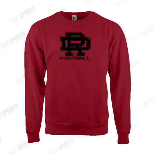 DFB25 - C2 Fleece Crew - Red